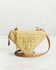 FWRD Renew FWRD Renew Prada Raffia Mini Triangle Shoulder Bag - 2