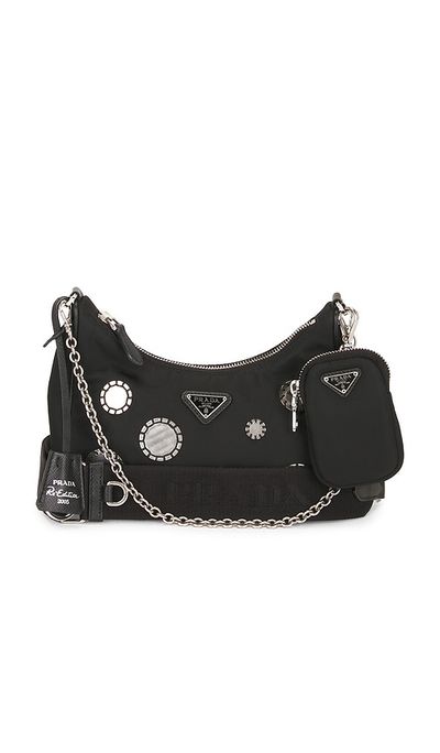 FWRD Renew FWRD Renew Prada Sequin Polka Dot Re-Edition 2005 Re-Nylon Shoulder Bag