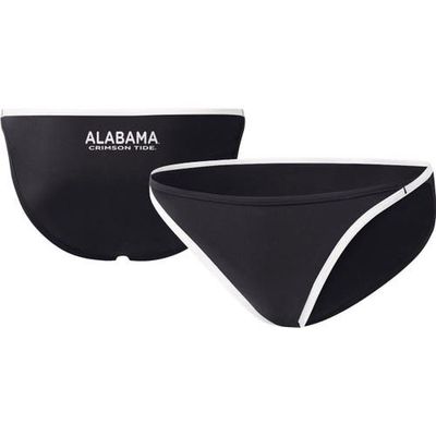 G-III 4HER BY CARL BANKS Women's G-III 4Her by Carl Banks Black Alabama Crimson Tide Play Action Bikini Bottoms 