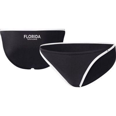 G-III 4HER BY CARL BANKS Women's G-III 4Her by Carl Banks Black Florida Gators Play Action Bikini Bottoms 