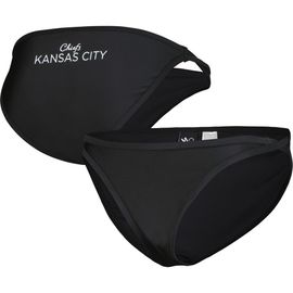 G-III 4HER BY CARL BANKS Women's G-III 4Her by Carl Banks Black Kansas City Chiefs Hall of Fame Bikini Bottom 