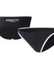G-III 4HER BY CARL BANKS Women's G-III 4Her by Carl Banks Black Kansas City Chiefs Play Action Bikini Bottom  - 1