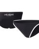 G-III 4HER BY CARL BANKS Women's G-III 4Her by Carl Banks Black Las Vegas Raiders Play Action Bikini Bottom  - 1