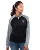 G-III 4HER BY CARL BANKS Women's G-III 4Her by Carl Banks Black Las Vegas Raiders Replay Full-Zip Track Jacket  - 1