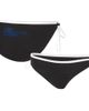 G-III 4HER BY CARL BANKS Women's G-III 4Her by Carl Banks Black Los Angeles Rams Perfect Match Bikini Bottom  - 1