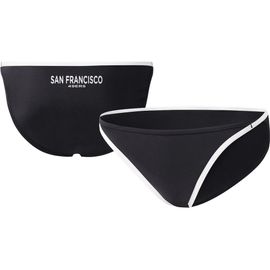 G-III 4HER BY CARL BANKS Women's G-III 4Her by Carl Banks Black San Francisco 49ers Play Action Bikini Bottom 