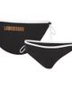 G-III 4HER BY CARL BANKS Women's G-III 4Her by Carl Banks Black Texas Longhorns Perfect Match Bikini Bottom  - 1