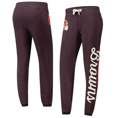 G-III 4HER BY CARL BANKS Women's G-III 4Her by Carl Banks Brown Cleveland Browns Scrimmage Fleece Pants 