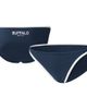 G-III 4HER BY CARL BANKS Women's G-III 4Her by Carl Banks Navy Buffalo Bills Play Action Bikini Bottom  - 1