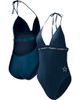 G-III 4HER BY CARL BANKS Women's G-III 4Her by Carl Banks Navy Dallas Cowboys Full Count One-Piece Swimsuit  - 1