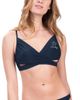 G-III 4HER BY CARL BANKS Women's G-III 4Her by Carl Banks Navy Dallas Cowboys Hall of Fame Bikini Top  - 1