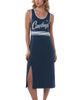 G-III 4HER BY CARL BANKS Women's G-III 4Her by Carl Banks Navy Dallas Cowboys Main Field Maxi Dress  - 1