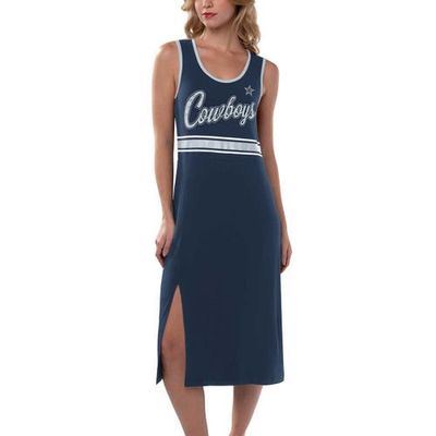 G-III 4HER BY CARL BANKS Women's G-III 4Her by Carl Banks Navy Dallas Cowboys Main Field Maxi Dress 