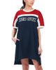 G-III 4HER BY CARL BANKS Women's G-III 4Her by Carl Banks Navy/Red Boston Red Sox Circus Catch Sneaker Dress  - 1