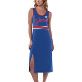 G-III 4HER BY CARL BANKS Women's G-III 4Her by Carl Banks Royal New York Giants Main Field Maxi Dress 