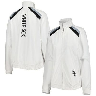 G-III 4HER BY CARL BANKS Women's G-III 4Her by Carl Banks White Chicago White Sox Red Flag Full-Zip Track Jacket 