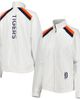 G-III 4HER BY CARL BANKS Women's G-III 4Her by Carl Banks White Detroit Tigers Red Flag Full-Zip Track Jacket  - 1