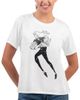 G-III 4HER BY CARL BANKS Women's G-III 4Her by Carl Banks White Las Vegas Raiders Play The Ball T-Shirt  - 1