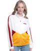 G-III 4HER BY CARL BANKS Women's G-III 4Her by Carl Banks White/Red Kansas City Chiefs Rally Rhinestone Full-Zip Track Jacket  - 1