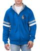 G-III SPORTS BY CARL BANKS Men's G-III Sports by Carl Banks Blue Dallas Mavericks Contender Full-Zip Hoodie Jacket  - 1