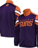 G-III SPORTS BY CARL BANKS Men's G-III Sports by Carl Banks Purple Phoenix Suns Game Ball Full-Zip Track Jacket  - 1