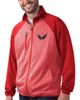G-III SPORTS BY CARL BANKS Men's G-III Sports by Carl Banks Red Washington Capitals Runners Raglan Full-Zip Track Jacket  - 1