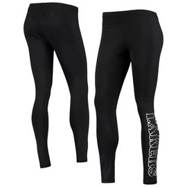 G-III SPORTS BY CARL BANKS Women's G-III Sports by Carl Banks Black Los Angeles Lakers Stadium Leggings 