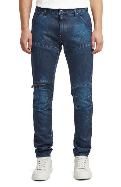 G-STAR G-STAR 3D Zip Knee Skinny Jeans