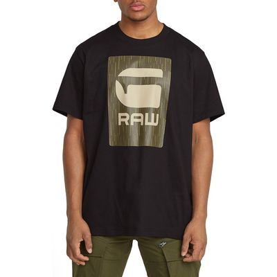 G-STAR G-STAR Burger Box Rain Loose Organic Cotton Graphic T-Shirt