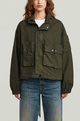 G-Star G-Star Field Jacket in Grey, Women's at Urban Outfitters
