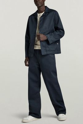 G-Star G-Star Marseille Blazer Jacket in Dark Blue, Men's at Urban Outfitters