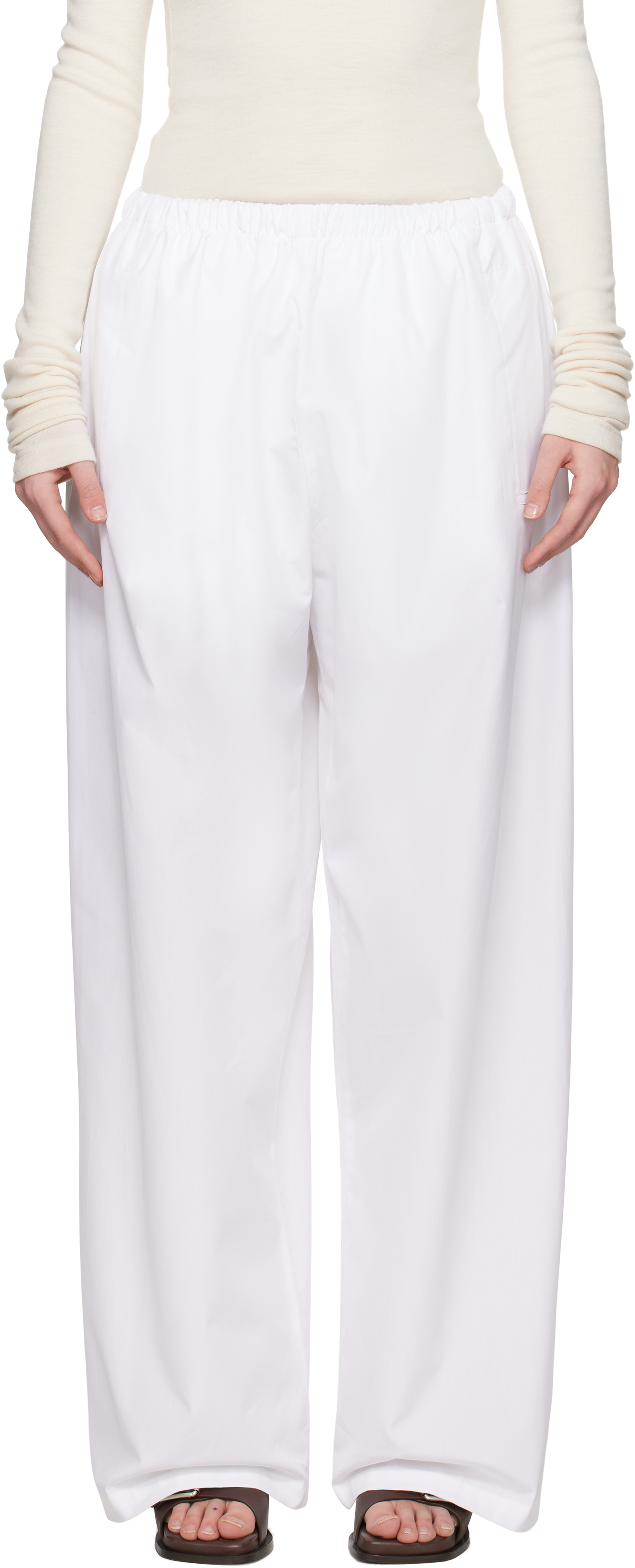 Gabriela Coll Garments - White No.287 Trousers