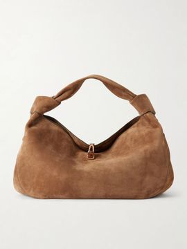 GABRIELA HEARST Antonia small suede shoulder bag