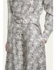 Gabriela Hearst Dugald Button-Front Pleated Silk Midi Skirt With Belt - 5
