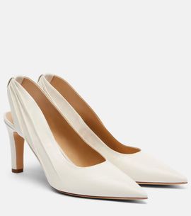Gabriela Hearst Gabriela Hearst Amari 90 leather slingback pumps