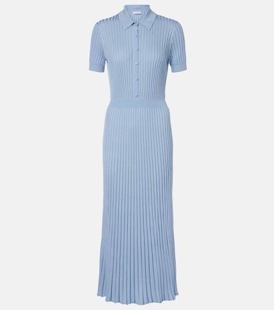 Gabriela Hearst Gabriela Hearst Amor ribbed-knit silk and cashmere maxi dress