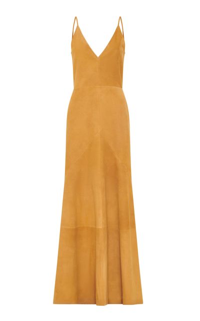 gabriela hearst dress Gabriela Hearst Elea pleated linen midi dress - Women - Black Dresses