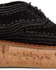 Gabriela Hearst Gabriela Hearst Black Clergerie Edition Suede Louis Brogues - 1