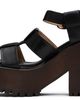 Gabriela Hearst Gabriela Hearst Black Hera Platform Sandals - 3