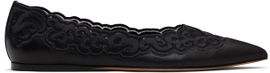Gabriela Hearst Gabriela Hearst Black Ziva Ballerina Flats
