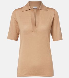 Gabriela Hearst Gabriela Hearst Casius cashmere and silk polo shirt