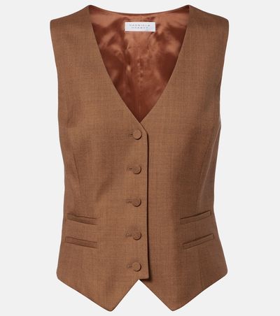 Gabriela Hearst Gabriela Hearst Coleridge wool and silk vest
