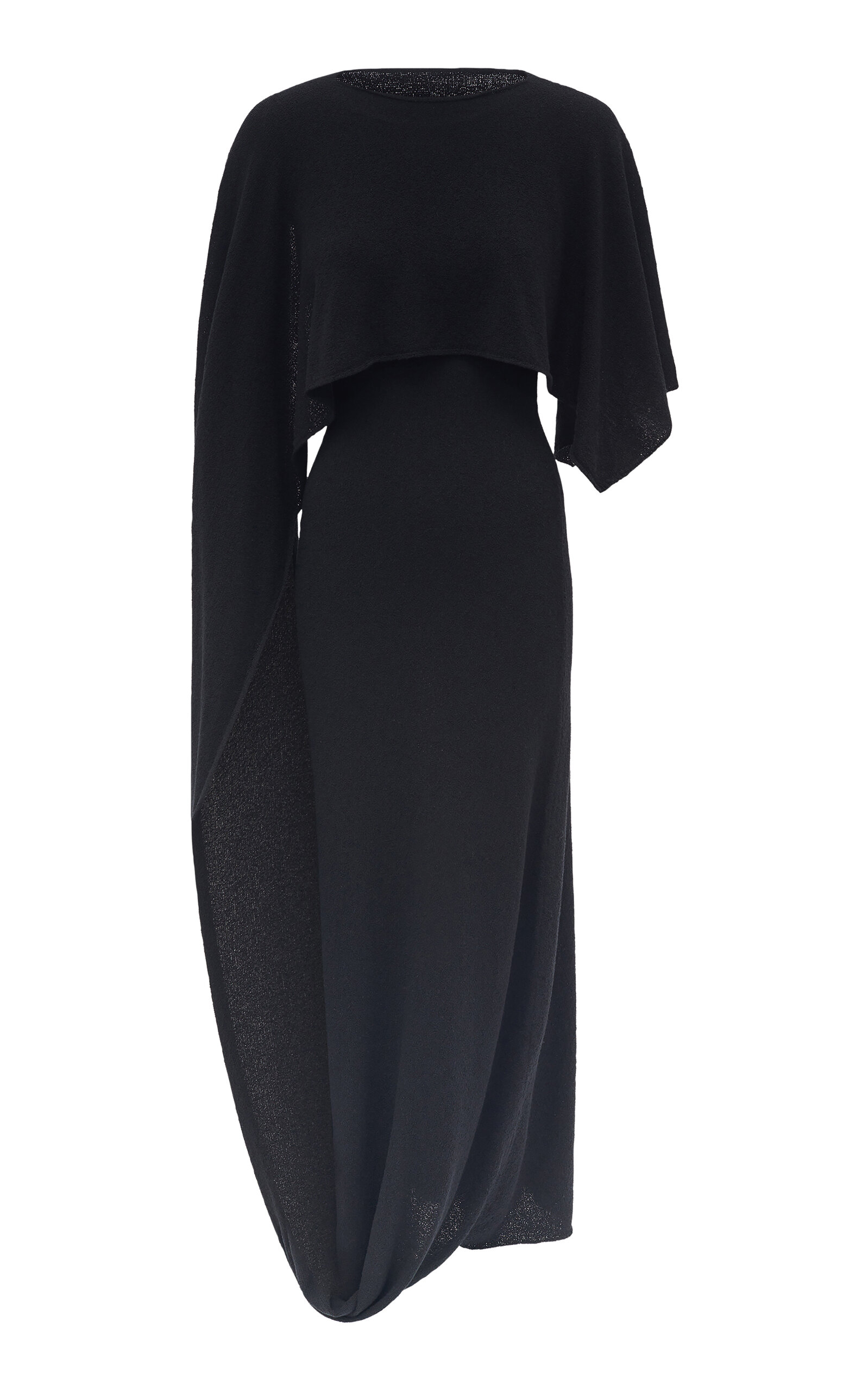 Gabriela Hearst Gabriela Hearst Delara Silk Cape Maxi Dress