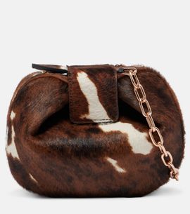 Gabriela Hearst Gabriela Hearst Demi Small calf hair clutch