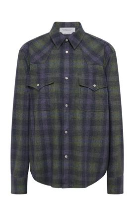 Gabriela Hearst Gabriela Hearst Dixon WoolCashmere Western Shirt