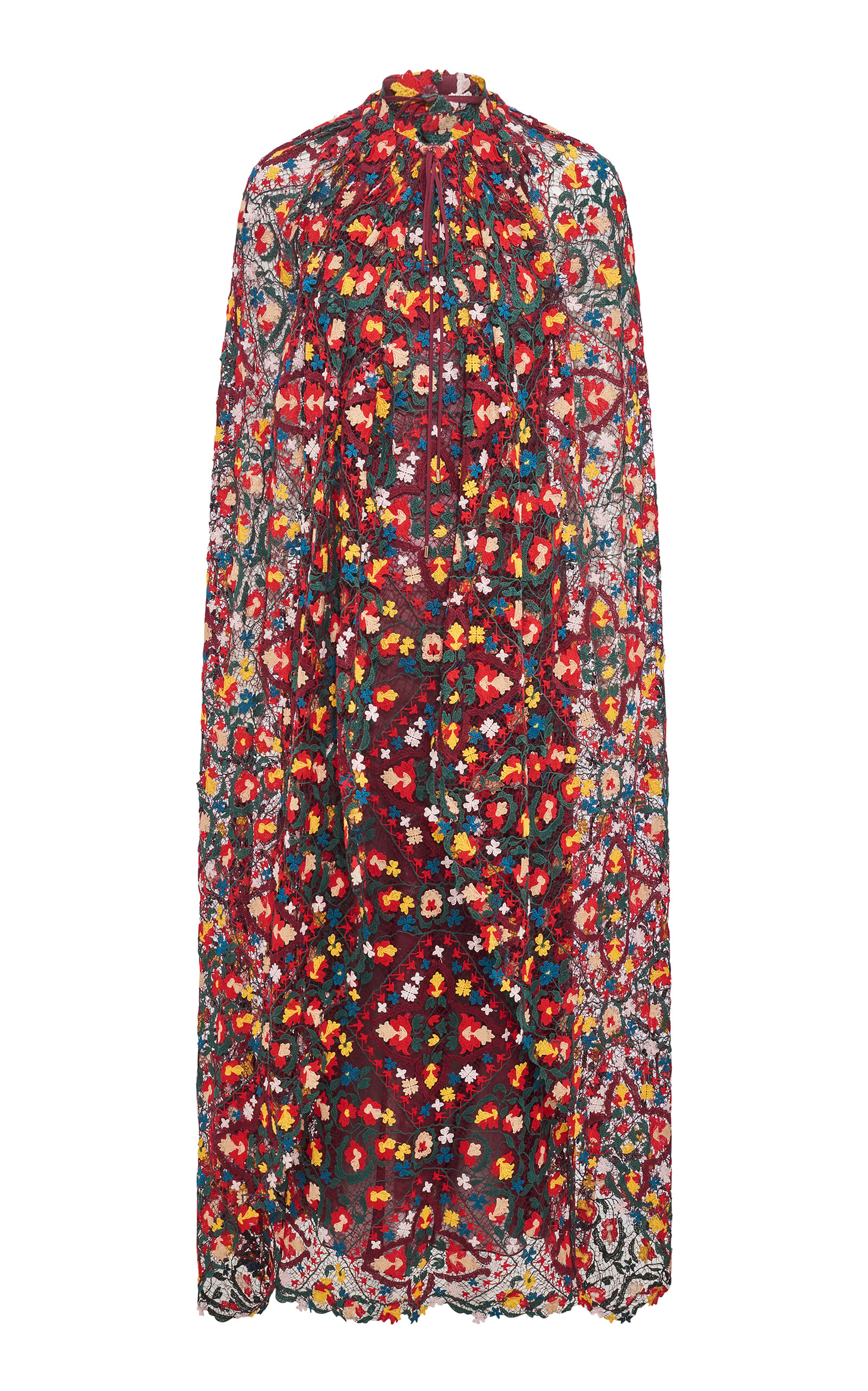 Gabriela Hearst Gabriela Hearst Elisabetta Cotton Cape Maxi Dress