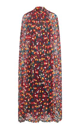 Gabriela Hearst Gabriela Hearst Elisabetta Cotton Cape Maxi Dress