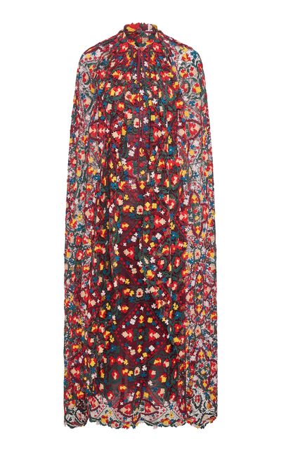 Gabriela Hearst Gabriela Hearst Elisabetta Cotton Cape Maxi Dress