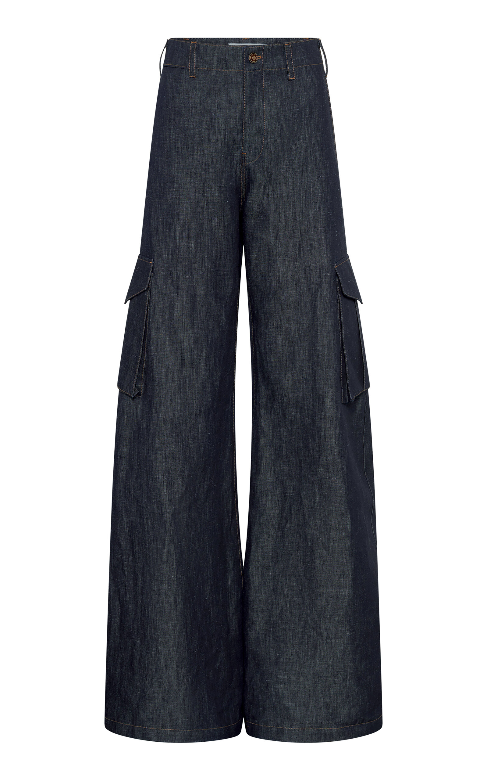 Gabriela Hearst Gabriela Hearst Eos PocketDetailed CottonBlend WideLeg Pants