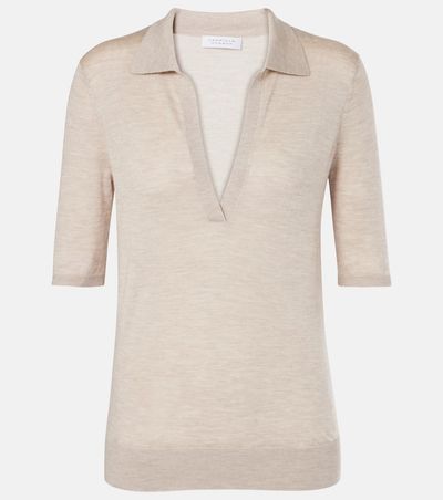 Gabriela Hearst Gabriela Hearst Frank cashmere and silk polo sweater